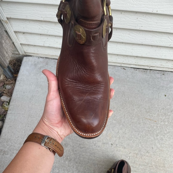 Love Jules Leather Harness Boots - Picture 5 of 16